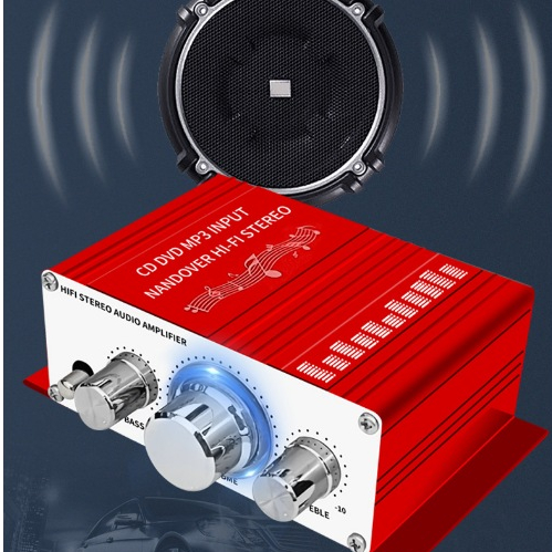 Xe Ô Tô Bộ Khuếch Đại Công Suất DC 12V HiFi 20Hz Đến 20KHz MP3 CD DVD DSP 4 Trường Âm Thanh âm Hơi Cho Nhạc Hệ Thống UPONE
