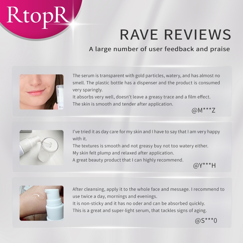 RtopR Gold Peptide Serum Dưỡng Trắng Sáng Da Chống Lão Hóa 20ml