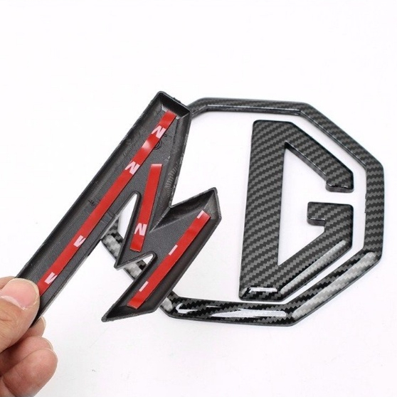 Miếng Dán logo Trước Và Sau Trang Trí Cho Vô Lăng Xe Hơi mg 5