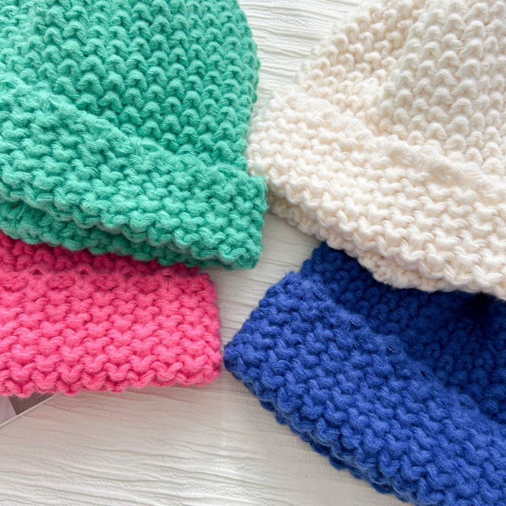 Mới Mũ Len Dệt Kim Dày Dặn Màu Trơn Phong Cách Hàn Quốc Thời Trang Mùa Thu Cho Nam Và Nữ