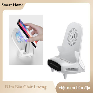 Đế sạc nhanh không dây type c kèm cáp dữ liệu cho điện thoại di động