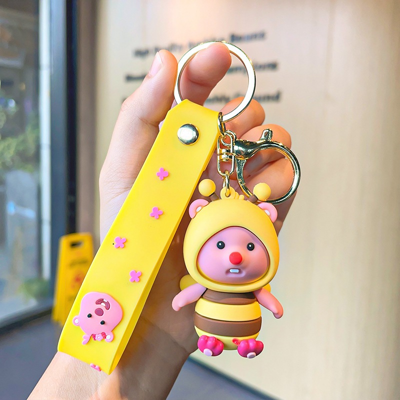 Móc Khóa Hình Búp Bê coffeejoy Dễ Thương