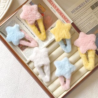 Kẹp tóc ngôi sao đơn giản dễ thương cho nữ