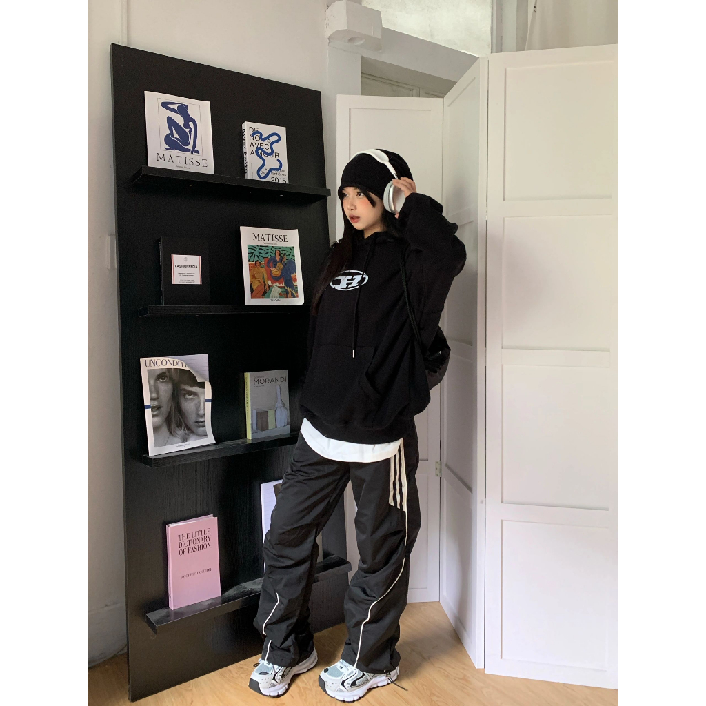 Áo Hoodie In Họa Tiết Độc Đáo Phong Cách Đường Phố Thời Trang Thu Đông Mới