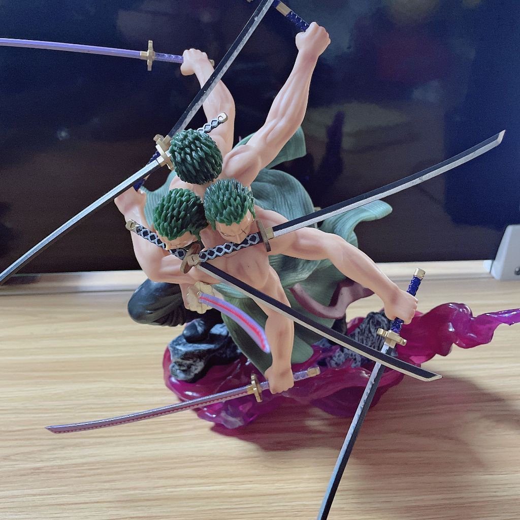 Mô Hình Đồ Chơi Nhân Vật roronoa zoro Trong Phim Hoạt Hình "one piece" 27cm