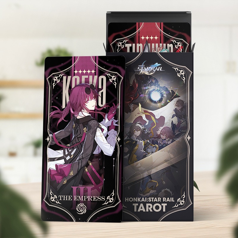 Honkai Star Rail Tarot Bronzing Cards 27 Kafka Yanqing Bronya DanHeng JingYuan HD trọn bộ sản phẩm mới CQEW