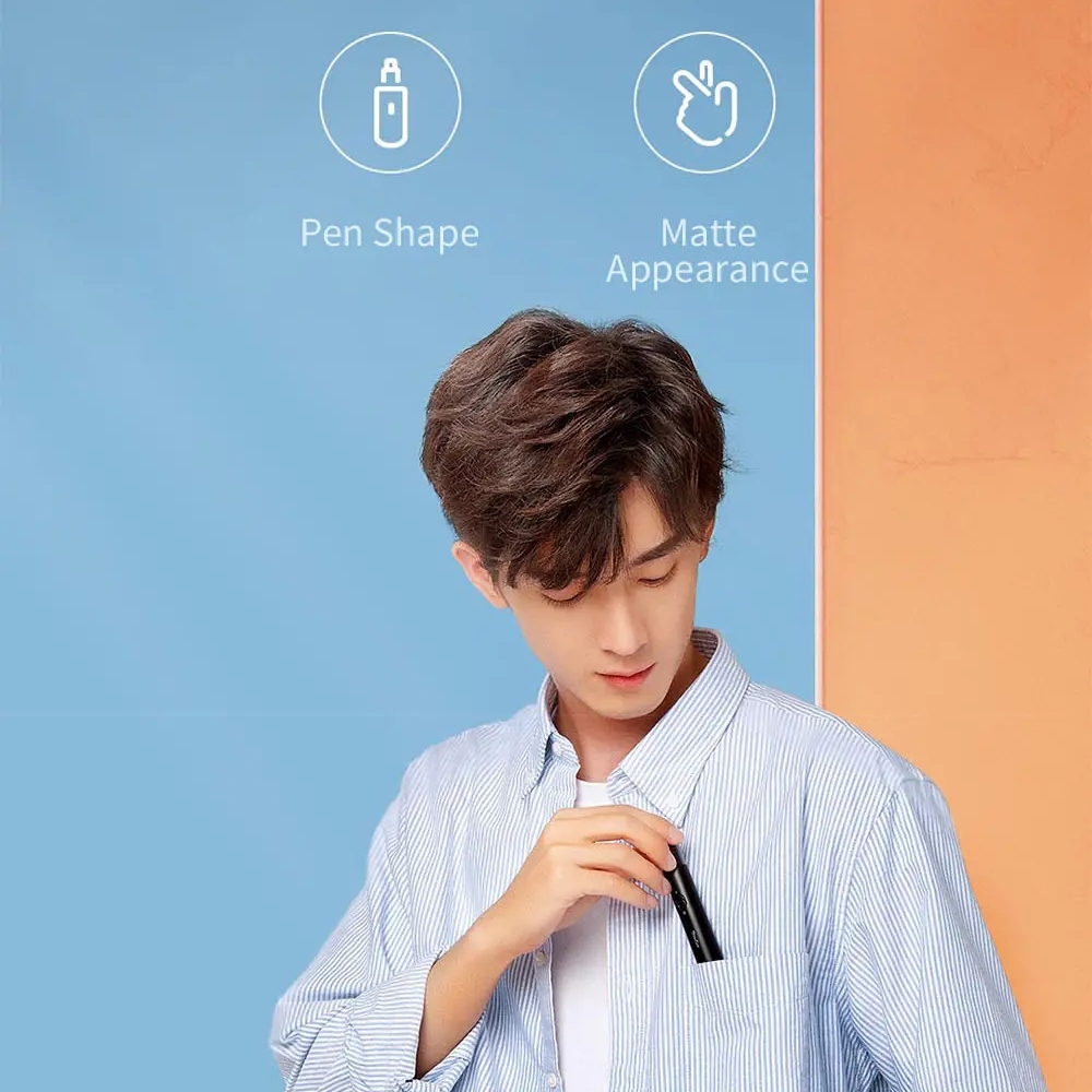 Xiaomi youpin Máy Tỉa Lông Mũi Điện Hai Đầu 360 Độ Tiện Dụng° Đầu Cắt Xoay Chăm Sóc Da Mặt Chống Thấm Nước