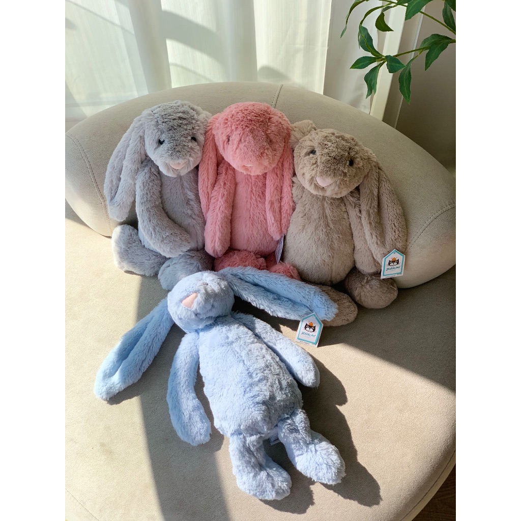 JELLYCAT 2023 Thú Nhồi Bông Hình Thỏ 36cm Hiện Có 5 Màu