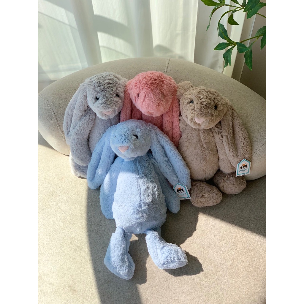 JELLYCAT 2023 Thú Nhồi Bông Hình Thỏ 36cm Hiện Có 5 Màu