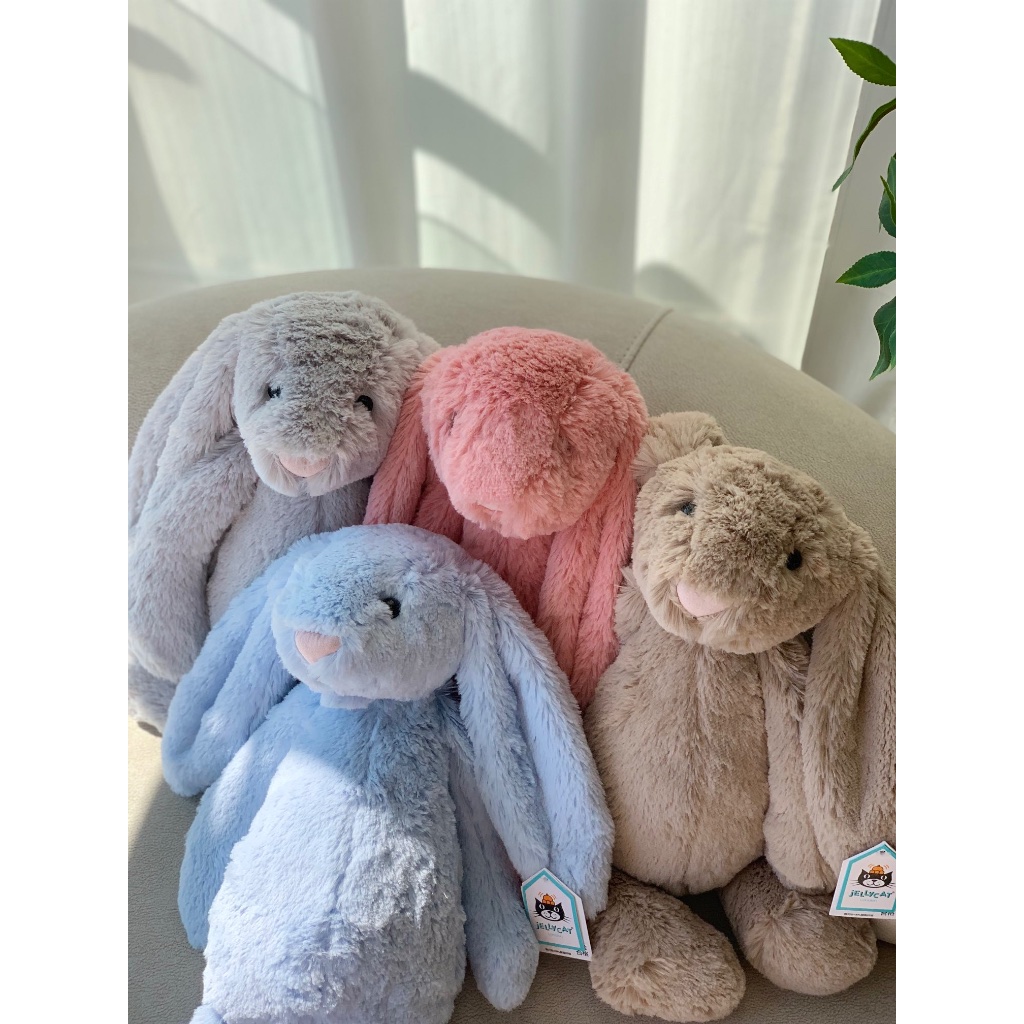 JELLYCAT 2023 Thú Nhồi Bông Hình Thỏ 36cm Hiện Có 5 Màu