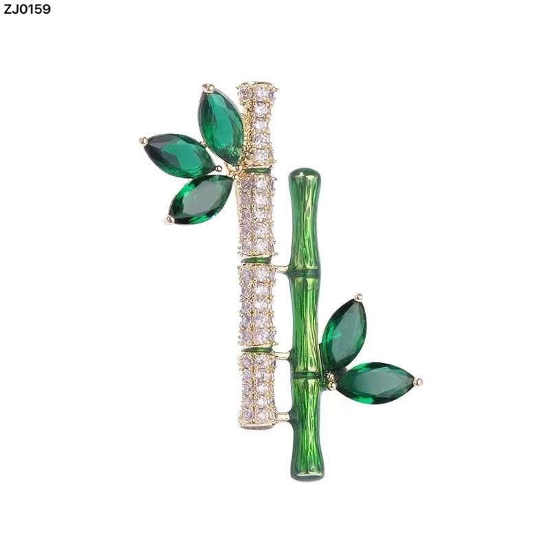 Mới Trâm Cài Áo Bằng Tre Thiết Kế Đơn Giản Dễ Phối Đồ