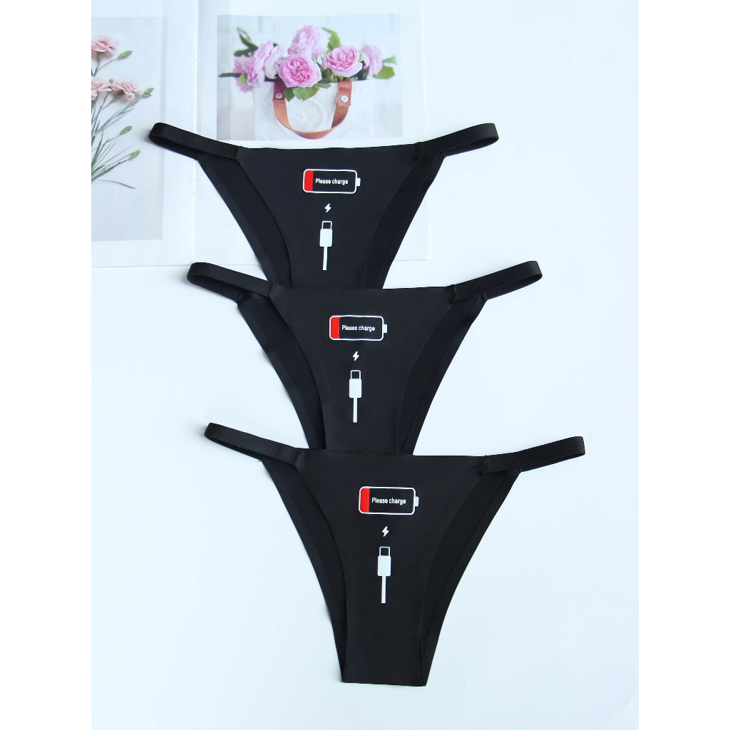 Thời trang Trend Cartoon in Sexy Bikini quần thoải mái Breathable đàn hồi quần lót cao cấp của phụ nữ