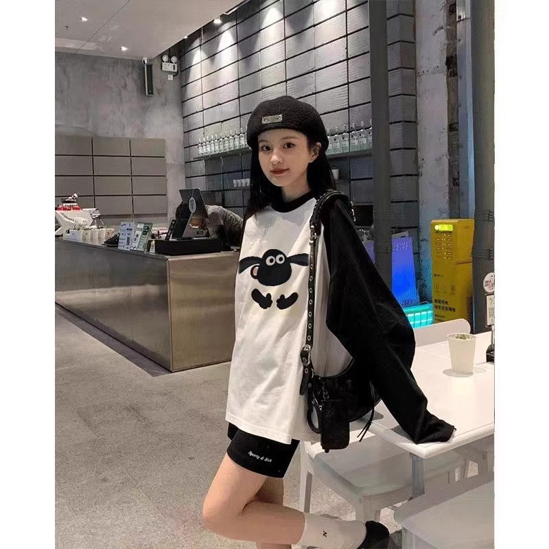 SOERVIMY áo phông áo thun nữ hoodie thời trang Fashion Trendy Casual WMY230011U 40Z231007