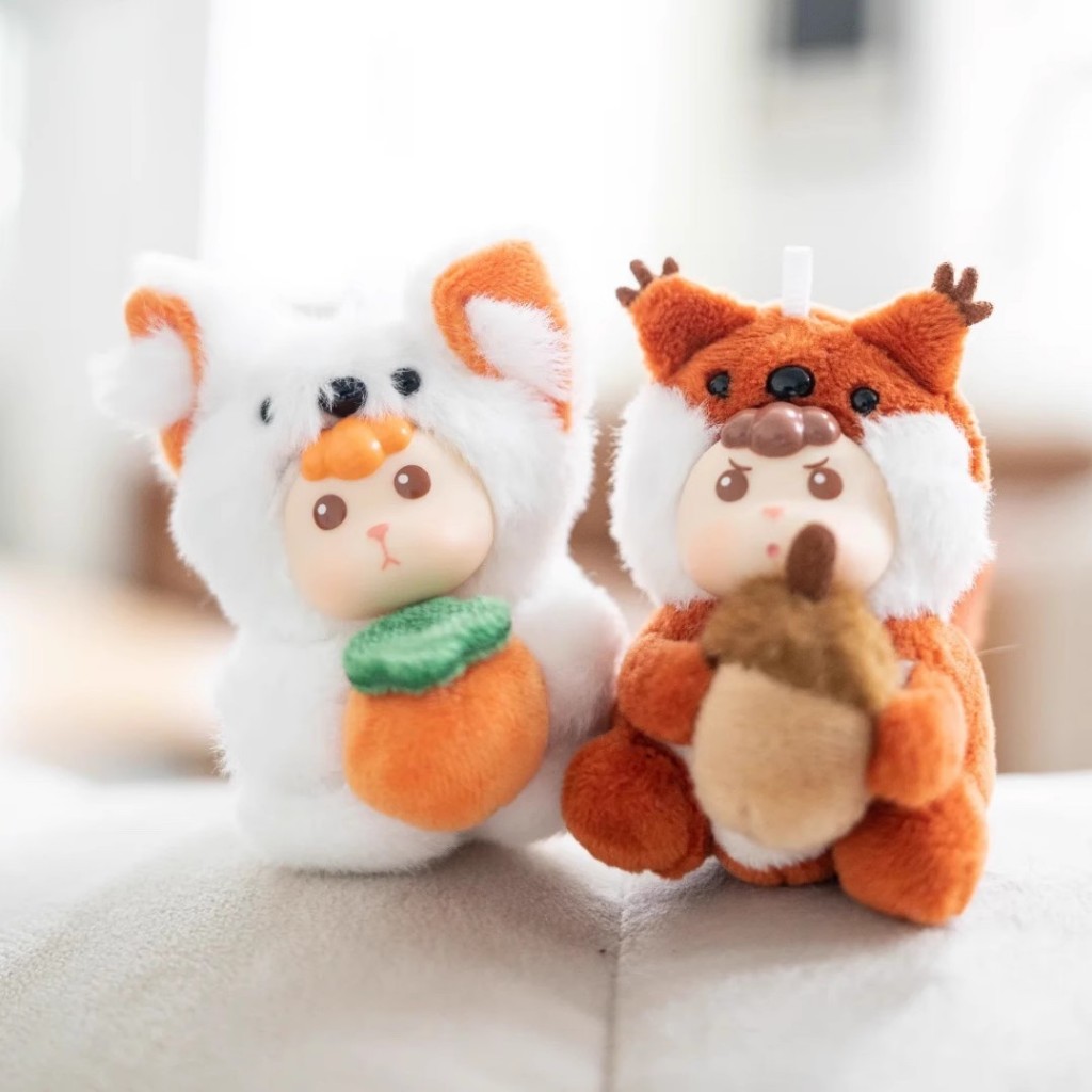 Đồ Chơi Mô Hình Động Vật kawaii Lông Cừu bafengte Baaring zoo series Hộp Mù