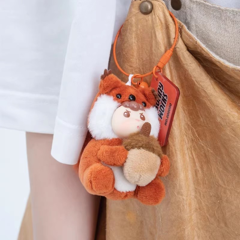 Đồ Chơi Mô Hình Động Vật kawaii Lông Cừu bafengte Baaring zoo series Hộp Mù