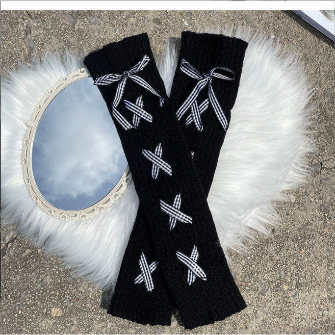 White Leg Warmers Japanese Jk Socks Winter Leg Covers Winter Womens Socks Lolita Knit Socks Cute Long Knee Socks Slouch Socks