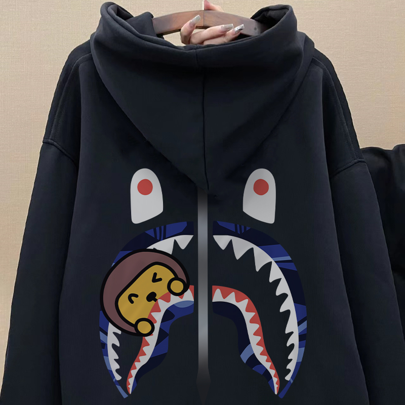 Áo hoodie nữ đen local brand SALMO áo sweater cute hàn quốc 100% cotton Y0505