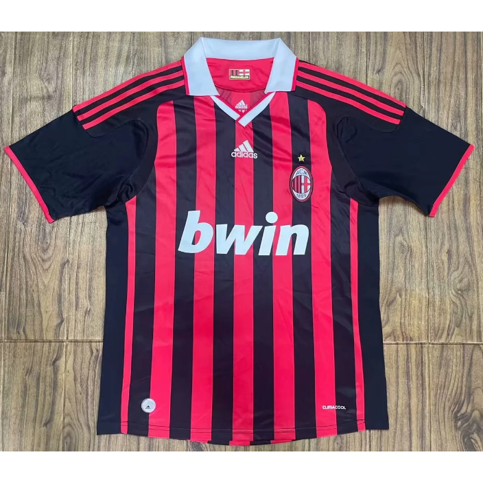 Áo Bóng Đá Phong Cách vintage 08 09 10 ac milan