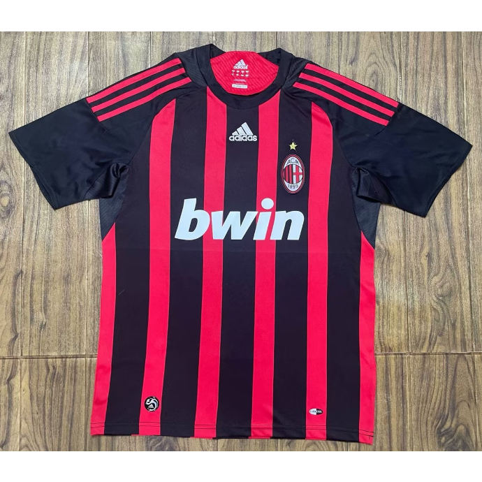 Áo Bóng Đá Phong Cách vintage 08 09 10 ac milan