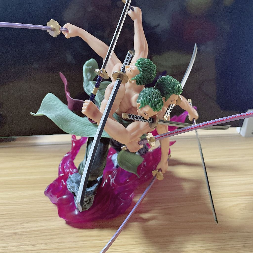 Mô Hình Đồ Chơi Nhân Vật roronoa zoro Trong Phim Hoạt Hình "one piece" 27cm