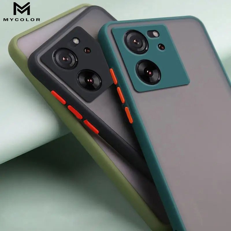 Ốp điện thoại nhám chống sốc cao cấp cho Xiaomi xiomi Mi 13 13T 12 12s 12T Lite Pro Poco M5s 5G 4G 2023