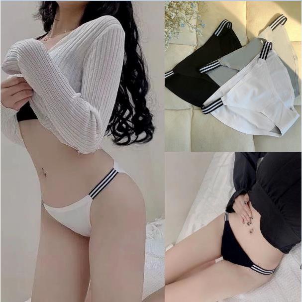 Quần lót nữ cao cấp,Quần lót sọc đàn hồi,Sexy thấp eo ren quần lót phụ nữ siêu nóng