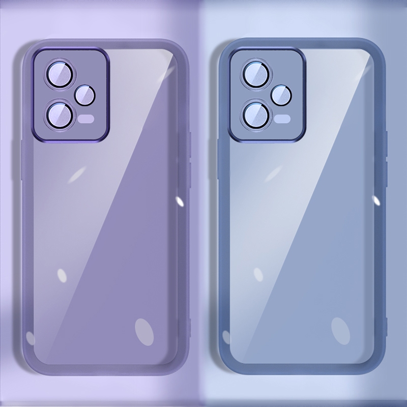 Ôp Điện Thoại Silicon Dẻo Trong Suốt Kèm Miếng Dán Màn Hình Bảo Vệ Camera Cho xiaomi poco x5 x3 nfc x3 gt m3 pro Ốp