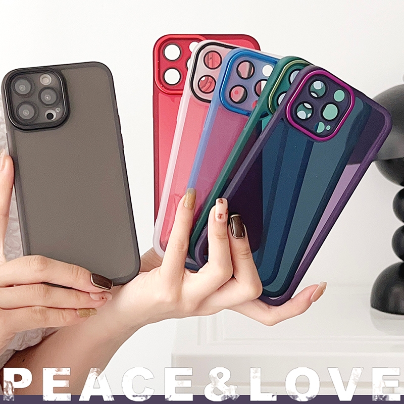 Ôp Điện Thoại Silicon Dẻo Trong Suốt Kèm Tấm Phim Bảo Vệ Camera Cho xiaomi redmi a1 a1 + a2 a2 + 12 12c 10 10c 9t 9c 10a Ốp