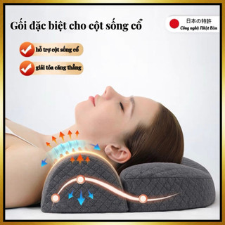 GUANHUA Gối đặc biệt cột sống cổ, gối chỉnh cột sống giúp giảm mỏi cột sống cổ