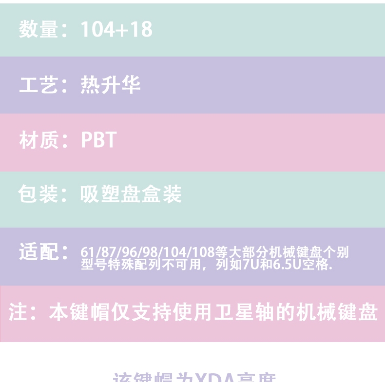 GMK Kirby Keycap, 122 Phím Keycaps PBT Cherry/XDA Profile DYE-SUB Cá Tính Cho MX Công Tắc Bàn Phím Cơ