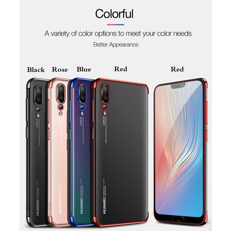 Ốp Lưng Mạ Trong Suốt Cho RedMi Note 13 Pro+ 12 Pro+ 5G 11 Pro 11s 10 Pro 10s 9 Pro 9s 8 Pro