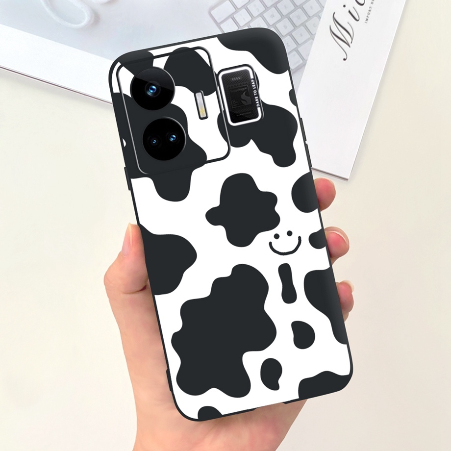 Realme Ốp Điện Thoại Silicon Mềm Mặt Nhám Họa Tiết Trái Tim 2023 Cho realme gt neo 5 / realme gt3 240w rmx3709 2023 realme gt neo5 rmx3706