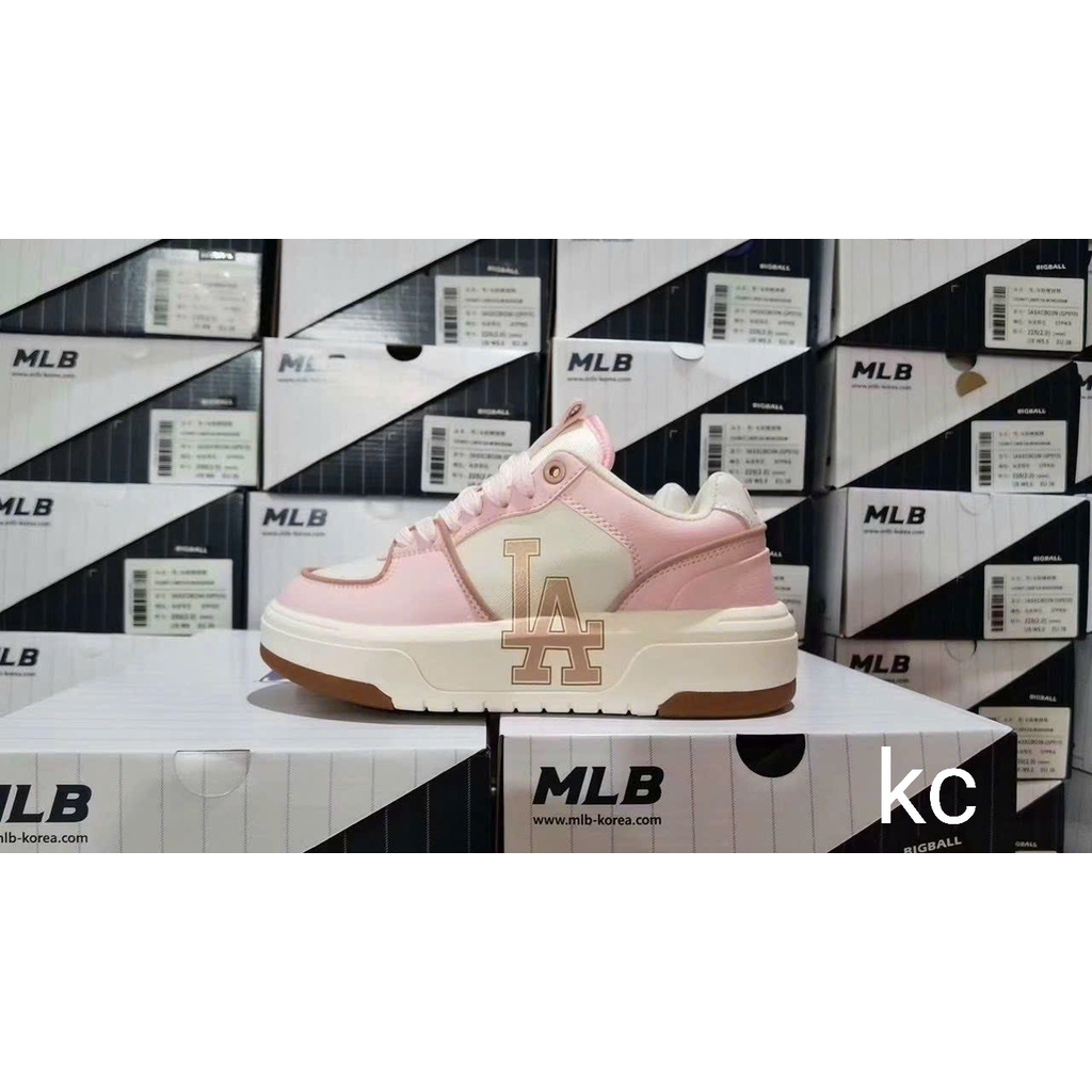 Giày Thể Thao mlb la sc Màu Hồng size 36-39 Năng Động Thời Trang