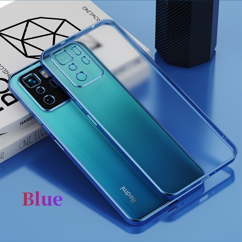 Ốp Lưng Mạ Trong Suốt Cho RedMi Note 13 Pro+ 12 Pro+ 5G 11 Pro 11s 10 Pro 10s 9 Pro 9s 8 Pro