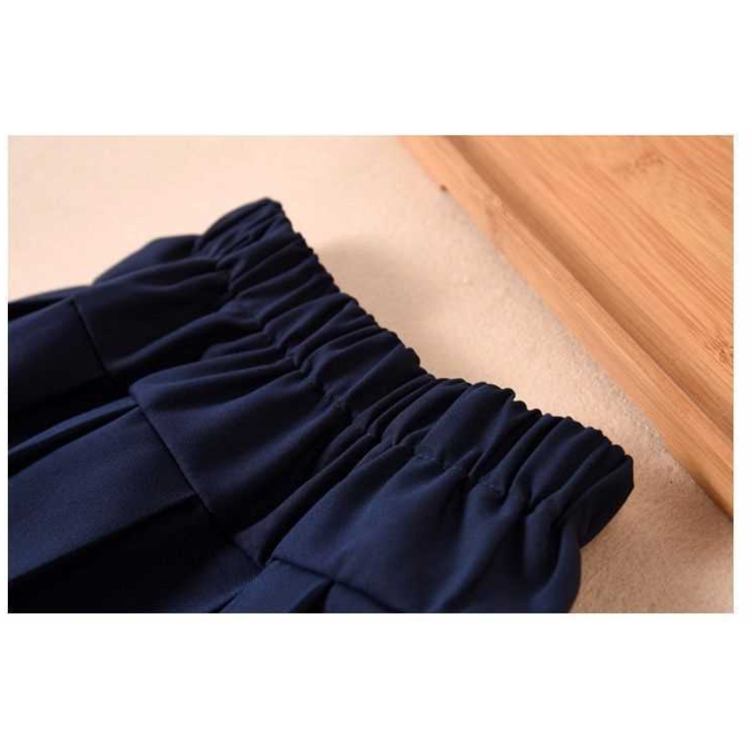 Chân Váy Xếp Ly Sọc Ca Rô Đỏ Phong Cách Preppy Thời Trang Xuân Thu Xinh Xắn Cho Bé Gái