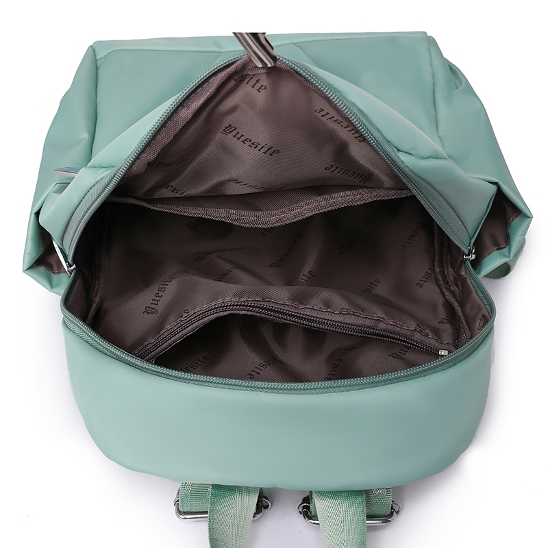 Ba Lô Vải oxford Màu Trơn Đơn Giản Thời Trang Cho Nữ