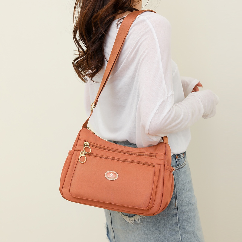 Túi Đeo Vai Nhiều Ngăn Bằng Vải oxford Chống Nước Thời Trang Cho Nữ