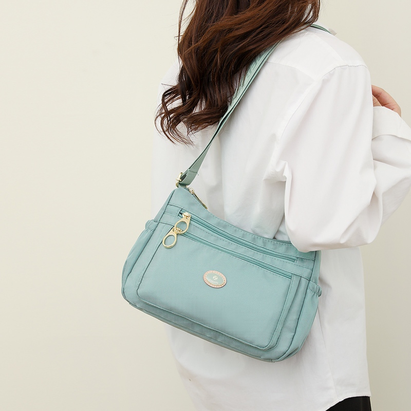 Túi Đeo Vai Nhiều Ngăn Bằng Vải oxford Chống Nước Thời Trang Cho Nữ