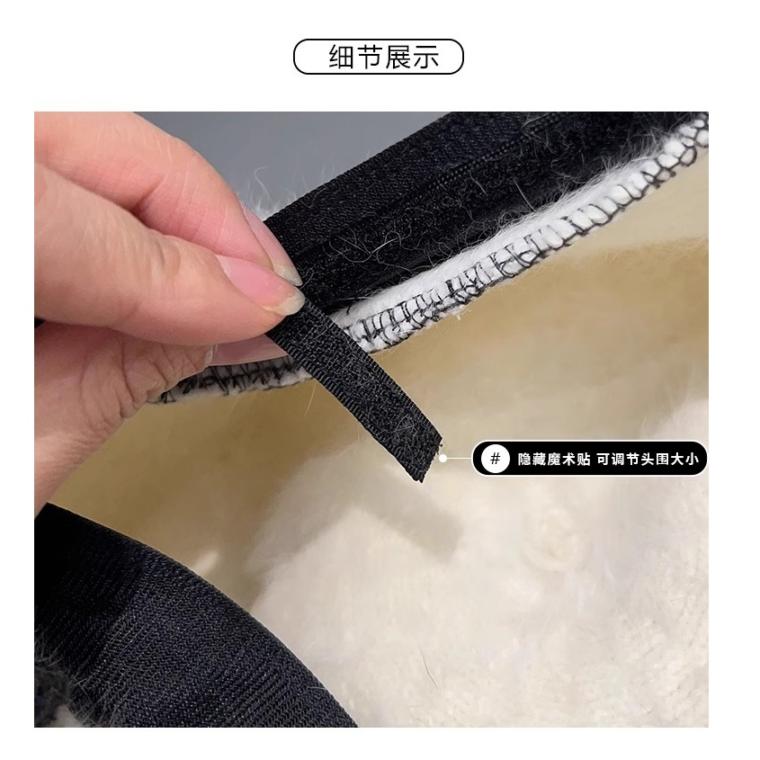 One Mũ beret Lông Thỏ Thời Trang Thu Đông Phong Cách Hàn Quốc Cho Nữ