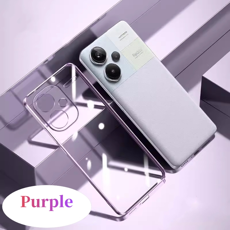 Ốp Lưng Mạ Trong Suốt Cho XiaoMi 12T 11T Pro 11 Lite Mi 10T Pro 9 Lite A3 Lite Note 10 Pro