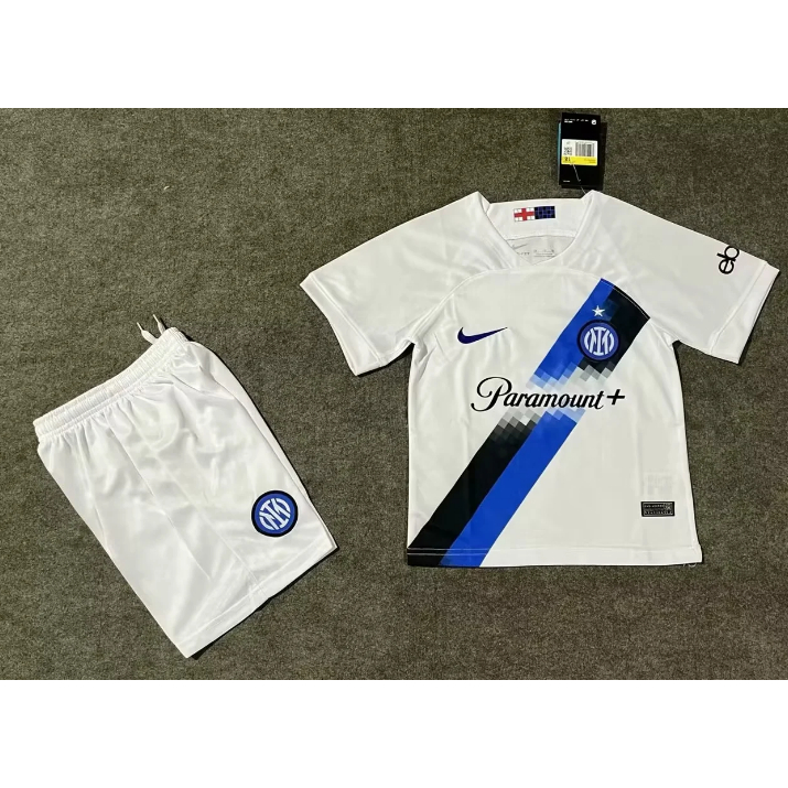 Bộ Quần Áo Bóng Đá Đội Tuyển milan Mùa Đông 2023 2024 Cho Bé