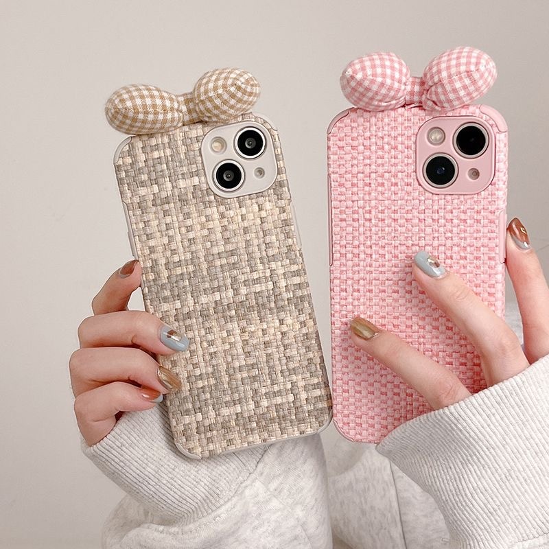 Ốp Điện Thoại Mềm Hình Nơ Cho iphone15proamx 15 15 pro 14promax 7 8 plus13 pro max 15proamx 15 15 pro 11 11 pro max