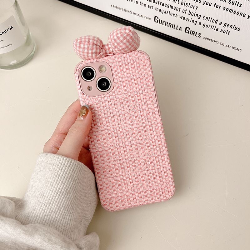 Ốp Điện Thoại Mềm Hình Nơ Cho iphone15proamx 15 15 pro 14promax 7 8 plus13 pro max 15proamx 15 15 pro 11 11 pro max