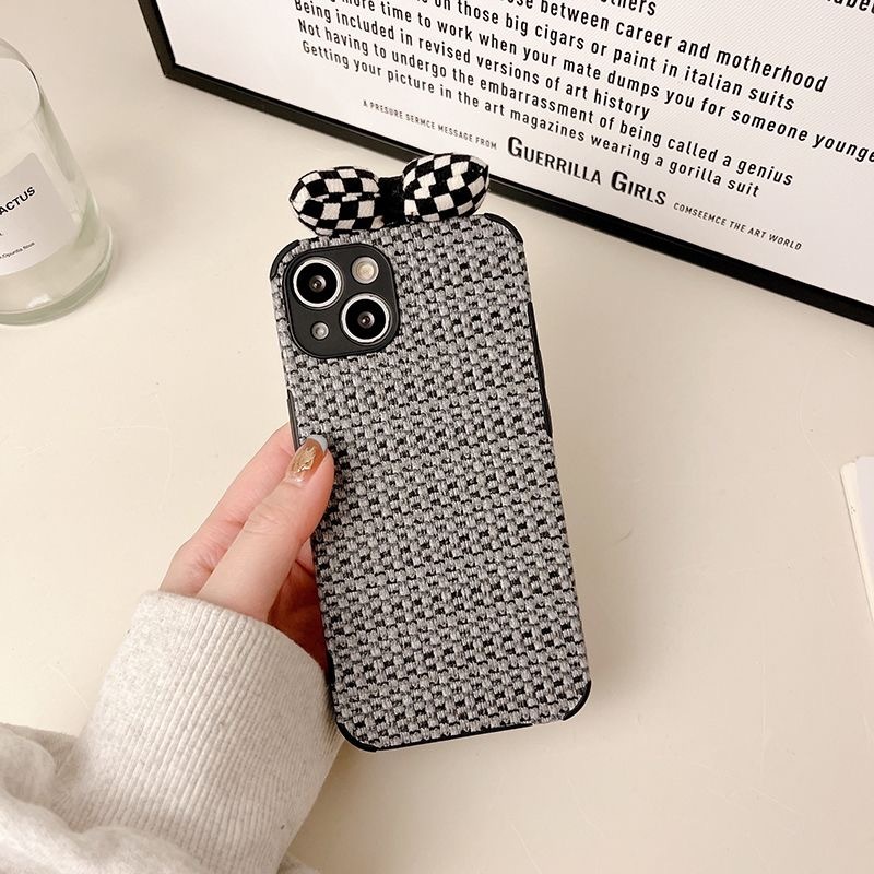 Ốp Điện Thoại Mềm Hình Nơ Cho iphone15proamx 15 15 pro 14promax 7 8 plus13 pro max 15proamx 15 15 pro 11 11 pro max