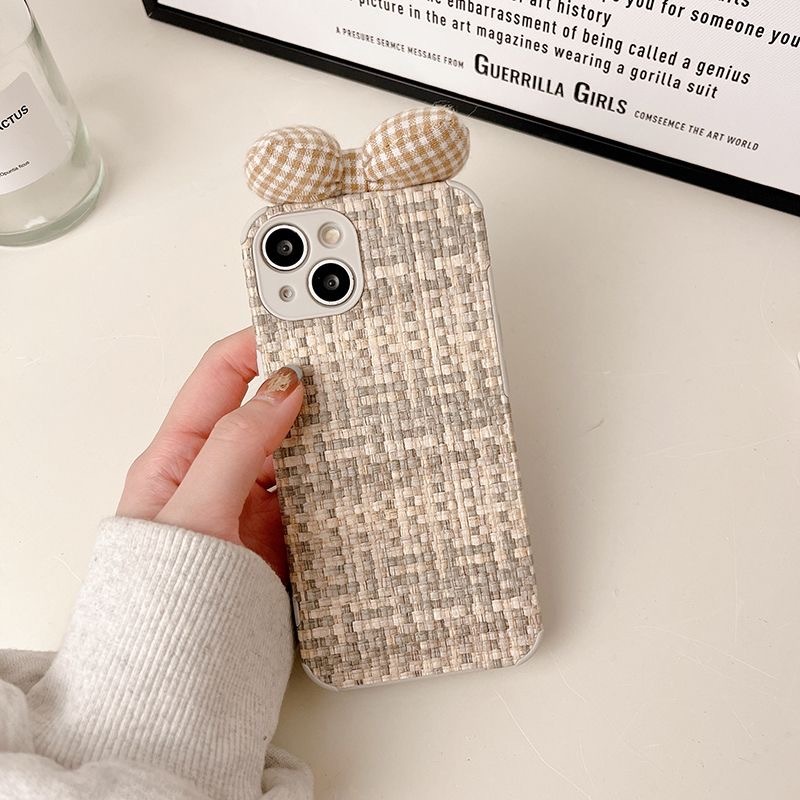 Ốp Điện Thoại Mềm Hình Nơ Cho iphone15proamx 15 15 pro 14promax 7 8 plus13 pro max 15proamx 15 15 pro 11 11 pro max