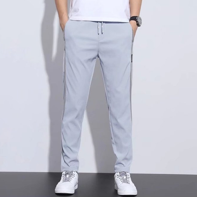 Quần Dài Thể Thao Dáng Rộng Phong Cách Hàn Quốc Thời Trang Mùa Hè Cho Nam size m-5xl