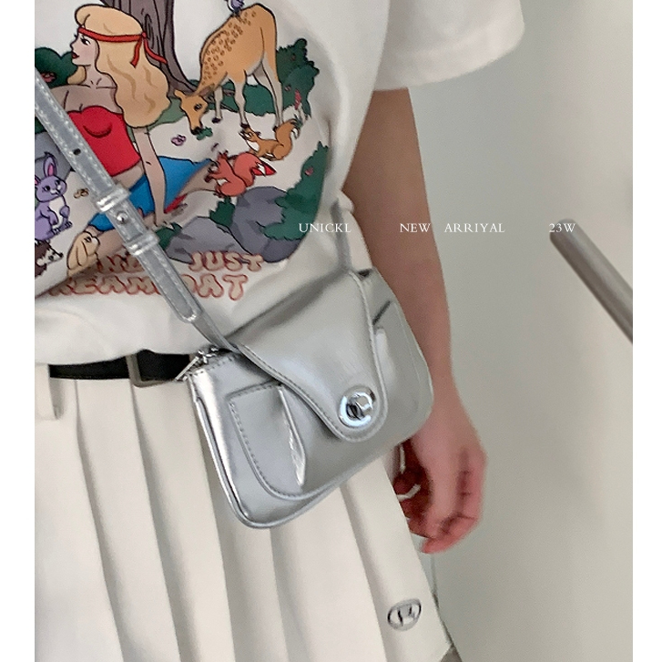 SEMI  Túi đeo chéo mini cô gái dễ thương lựa chọn đầu tiên 2023 NEW  Beautiful Chic ins Korean Style L91TINY 37Z230910