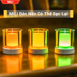 XIAOMI Bộ 3 Đèn led Hình Nến Có Thể Điều Chỉnh Nhiệt Độ Và Độ Sáng