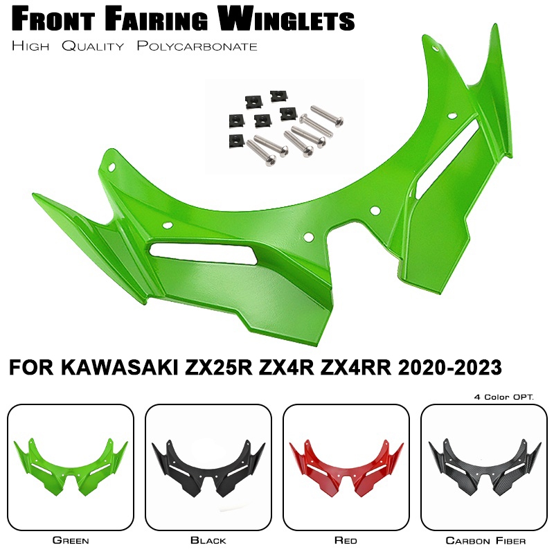 Phụ Kiện Bảo Vệ Cánh Máy In Cánh Gió Cho kawasaki zx25r zx-25r zx4r zx4rr 2020 2021 2022 2023