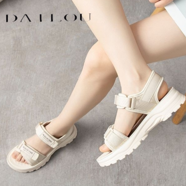 DAILOU  dép nữ dép sandal nữ 2023 hotsale Đáng yêu Đa năng Lịch sự Màu sắc đa dạng FDL2391GXZ38Z230919
